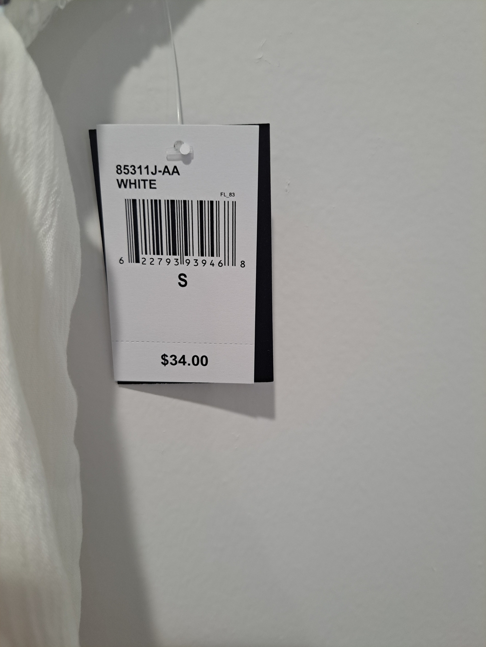 Forever 21 White Sequin Babydoll Slip Dress - Picture 2 of 4